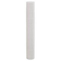 Tuinhek Dubbelzijdig Wit 1,8x3 m PVC 4