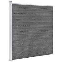 Schutting 1218x186 cm HKC grijs 2