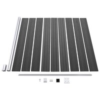 Schuttingpanelenset 872x186 cm HKC zwart 6