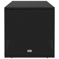 Opbergbox voor buiten 100x55x55,5 cm poly rattan zwart 5