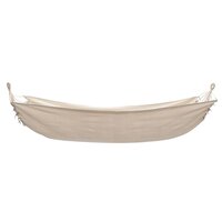 Hangmat 260x150 cm cr&amp;egrave;mekleurig 2