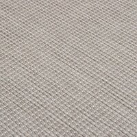 Buitenkleed platgeweven 100x200 cm lichtgrijs 5