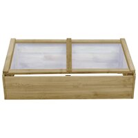 Kweekkassen 2 st 100x50x35 cm ge&amp;iuml;mpregneerd grenenhout 4