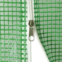 Tuinkas met stalen frame 18 m&amp;sup2; 6x3x2 m groen 7