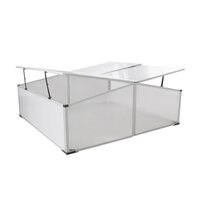 Koude bak met 4 deksels 108x110x41 cm 2
