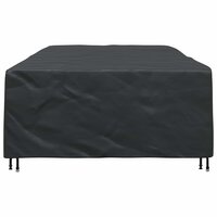 Tuinsethoes Effen Zwart 305 x 190 x 85 cm 420D 9