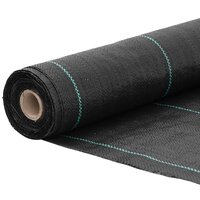 Worteldoek 0,5x25 m polypropeen zwart 3