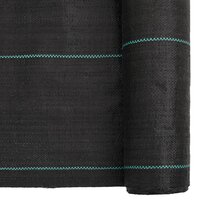 Onkruidmembraan Zwart 1,5x50 m PP 6