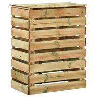 Tuincompostbakken 3 st 80x50x100 cm ge&amp;iuml;mpregneerd grenenhout 3