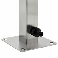 Tuinwaterkolom vierkant 65 cm roestvrij staal 5
