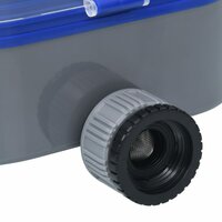 Watertimer met dubbele uitgang en kogelkranen 6