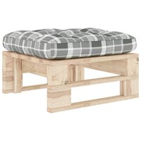 Tuinhocker pallet ge&amp;iuml;mpregneerd grenenhout 2