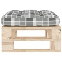 Tuinhocker pallet ge&amp;iuml;mpregneerd grenenhout 3