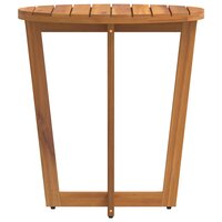 Tuinbijzettafel rond &amp;Oslash;70x75 cm massief acaciahout 6