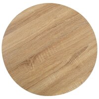 Bistrotafel 80 cm MDF lichtbruin 2