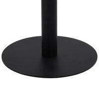 Bistrotafel 80 cm MDF donkerbruin 3