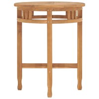 Bistrotafel inklapbaar &amp;Oslash;60x75,5 cm massief teakhout 2
