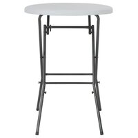 Bartafel inklapbaar 80x110 cm HDPE wit 3