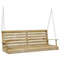 Schommelbank 155x65x60 cm ge&amp;iuml;mpregneerd grenenhout 2
