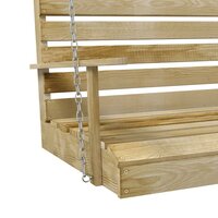 Schommelbank 155x65x60 cm ge&amp;iuml;mpregneerd grenenhout 5