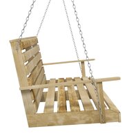 Schommelbank 110 cm ge&amp;iuml;mpregneerd grenenhout 4