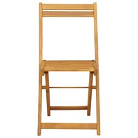 Bistrostoelen voor buiten 8 pcs Naturel 40 x 53 x 80 cm 5