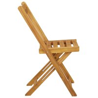 Bistrostoelen voor buiten 8 pcs Naturel 40 x 53 x 80 cm 6