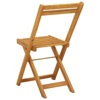 Bistrostoelen voor buiten 8 pcs Naturel 40 x 53 x 80 cm 7