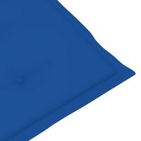 Schommelstoel met kussens massief acaciahout 8