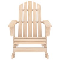 Schommelstoel Adirondack massief vurenhout 2