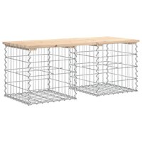 Tuinbank Schanskorfontwerp 103x44x42 cm massief grenenhout 5