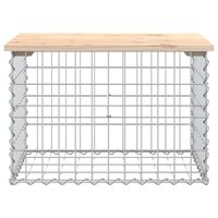 Tuinbank schanskorfontwerp 63x44x42 cm massief grenenhout 3