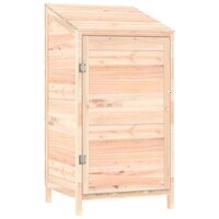 Tuinschuur 55x52x112 cm massief vurenhout 2