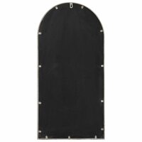 Tuinspiegel 90x45 cm ijzer zandkleurig 4