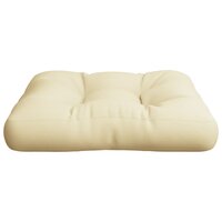 Palletkussen 50x50x12 cm stof cr&amp;egrave;mekleurig 5