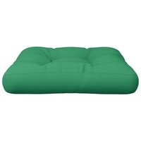 Palletkussen 50x50x12 cm stof groen 4