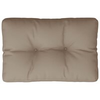 Palletkussen 50x40x12 cm stof taupe 2