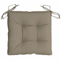 Palletkussens 2 st 50x50x7 cm oxford stof taupe 6