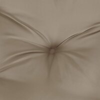 Palletkussens 2 st 50x50x7 cm oxford stof taupe 7