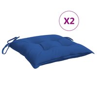 Palletkussens 2 st 50x50x7 cm oxford stof blauw 2