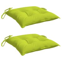 Palletkussens 2 st 50x50x7 cm oxford stof felgroen 3