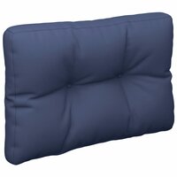 Palletkussen 60x40x12 cm stof marineblauw 2