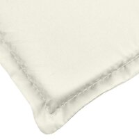Terrasstoelkussen (75+105) x 50 x 4 cm stof gem&amp;ecirc;leerd cr&amp;egrave;mekleurig 6
