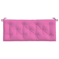 Tuinbankkussen 120x50x7 cm stof roze 4
