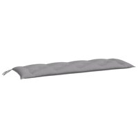 Tuinbankkussen 150x50x7 cm oxford stof grijs 2