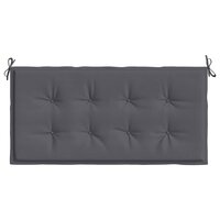 Tuinbankkussen 120x50x3 cm oxford stof antracietkleurig 4