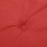 Tuinbankkussen 150x50x3 cm oxford stof rood 5