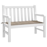 Tuinbankkussen 100x50x3 cm oxford stof taupe 3