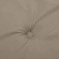 Tuinbankkussen 150x50x3 cm oxford stof taupe 5