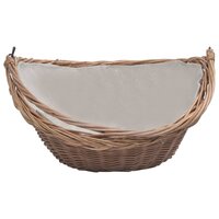Houtmand met handvat 57x46,5x52 cm wilgenhout bruin 3
